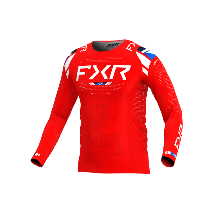 FXR HELIUM MX JERSEY 25 CAYENNE