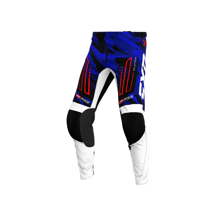 FXR CLUTCH MX PANT 25 BLUE CAMO/RED