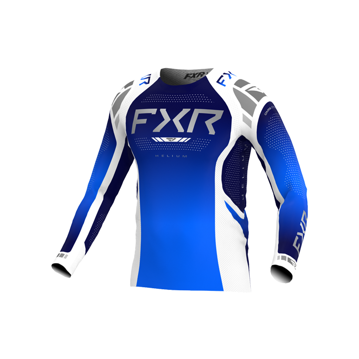 FXR YTH HELIUM MX JERSEY 25 COBALT