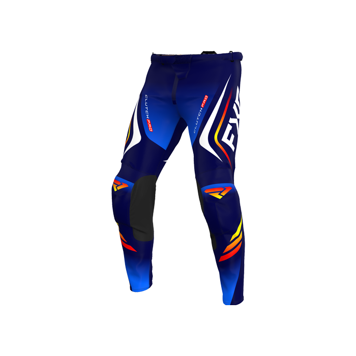 FXR CLUTCH PRO MX PANT 25 NAVY/INFERNO