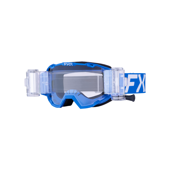 FXR MAVERICK PRIME ROLL-OFF GOGGLE  25 BLUE - OS