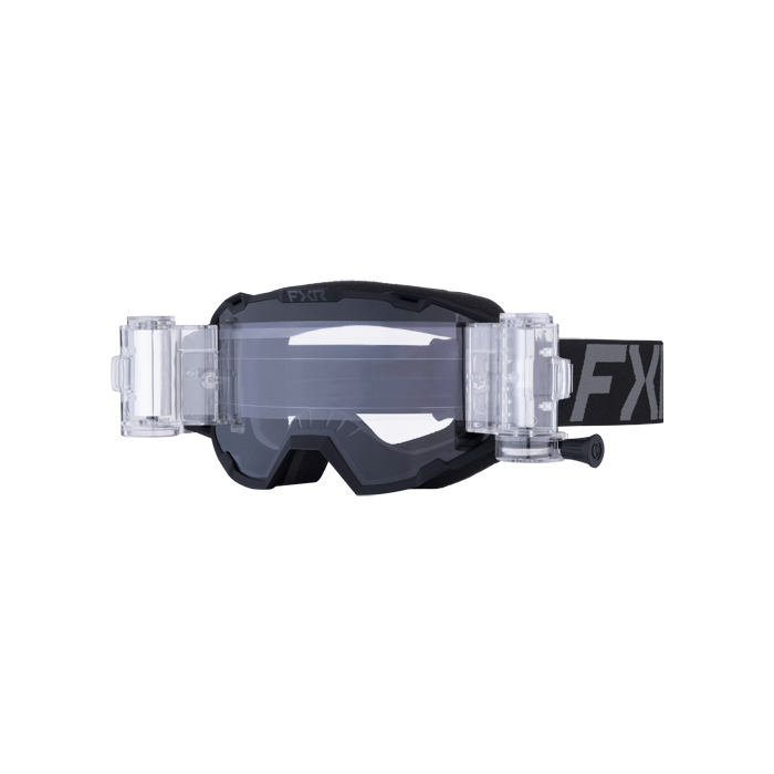 FXR MAVERICK PRIME ROLL-OFF GOGGLE  25 BLACK - OS