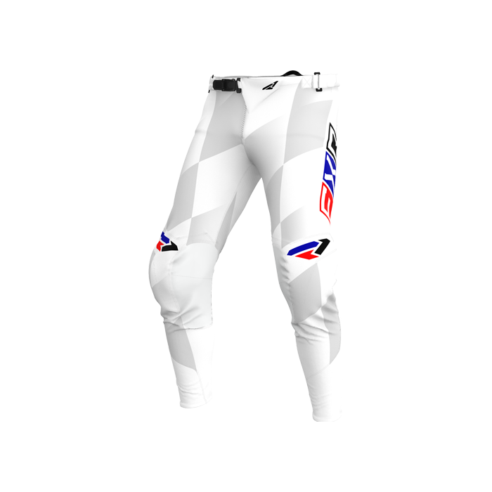 FXR REVO DAYTONA LE MX PANT 25 WHITE/GREY