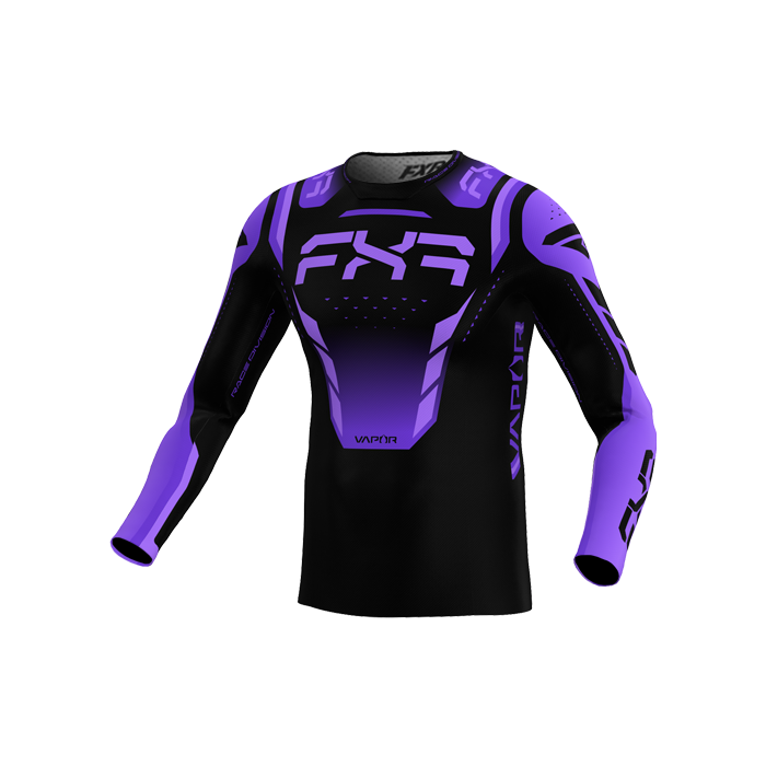 FXR VAPOR AIR MX JERSEY 25 ABYSS BLACK