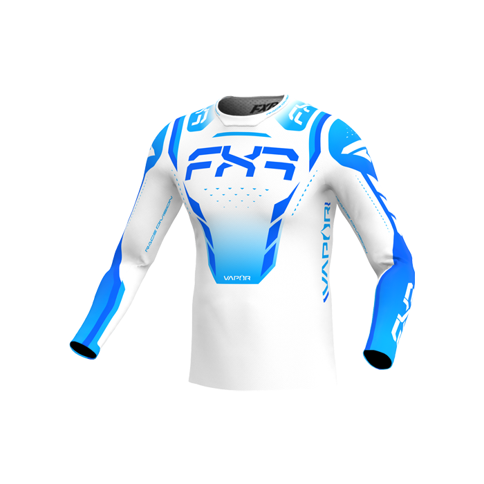 FXR VAPOR AIR MX JERSEY 25 AERO WHITE