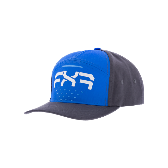 FXR VAPOR HAT 25 ASPHALT/BLUE - Adult