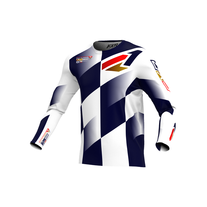 FXR REVO DAYTONA LE MX JERSEY 25 MIDNIGHT/WHITE