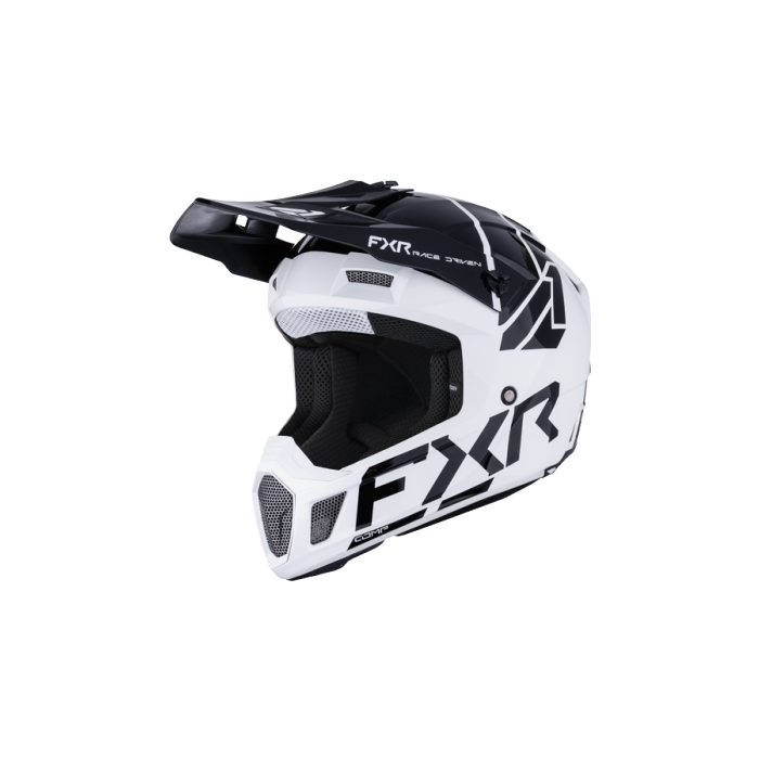 FXR Clutch Comp MX Helmet 26 White/Black