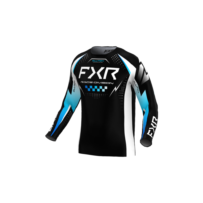 FXR Clutch Pro MX Jersey 26 Black/Blue/White
