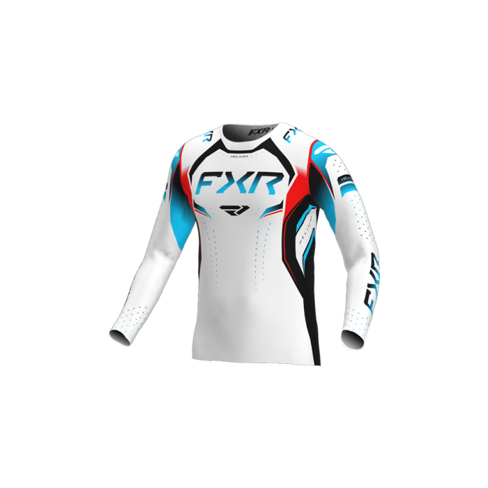 FXR Helium Edge MX Jersey 26 Ice
