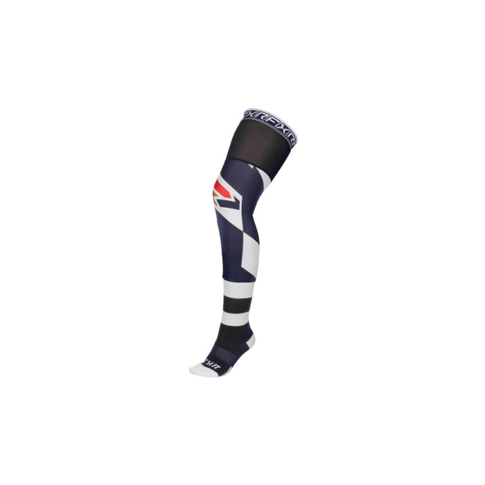 FXR MX Riding Sock 26 Midnight/White