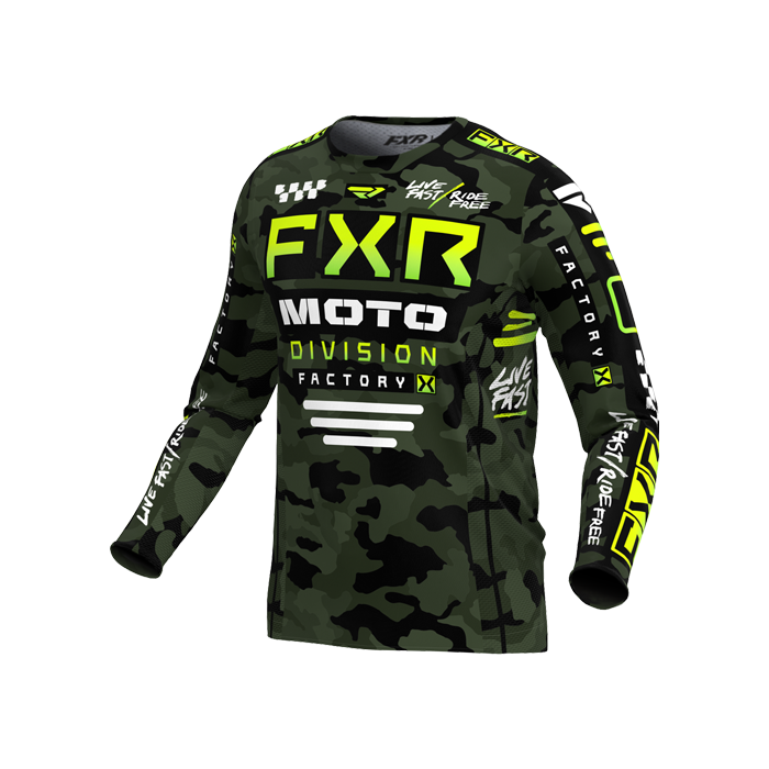 FXR Podium Glad. Mx Jersey 24 Camo