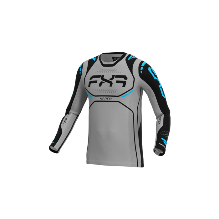FXR Yth Vapor Air MX Jersey 26.5 Platinum