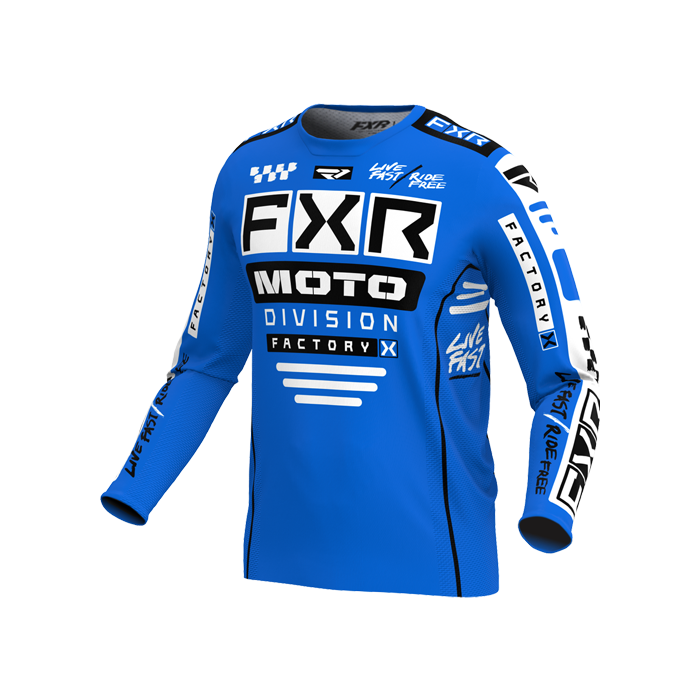 FXR Podium Glad. Mx Jersey 24 Blue/BK