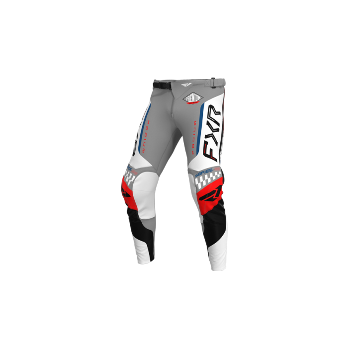 FXR Yth Podium Gladiator MX Pant 26.5 Grey/White/Black
