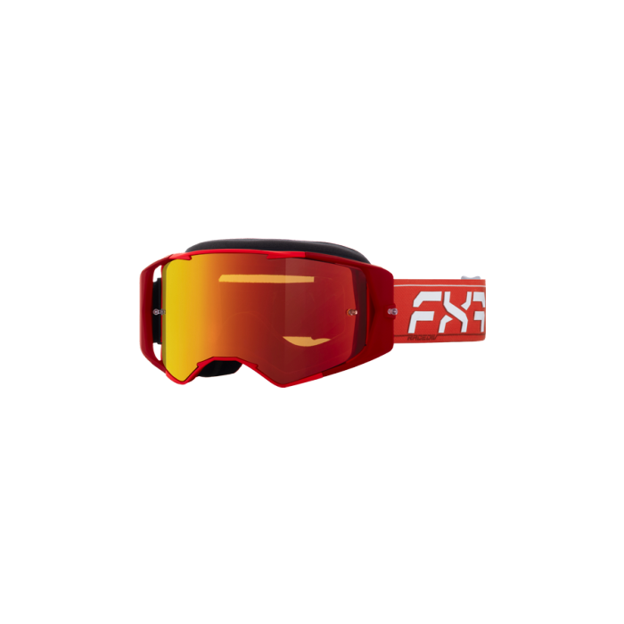 FXR Factory Ride MX Goggle 26 Red - OS