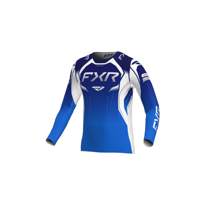 FXR Helium Edge MX Jersey 26 Cobalt