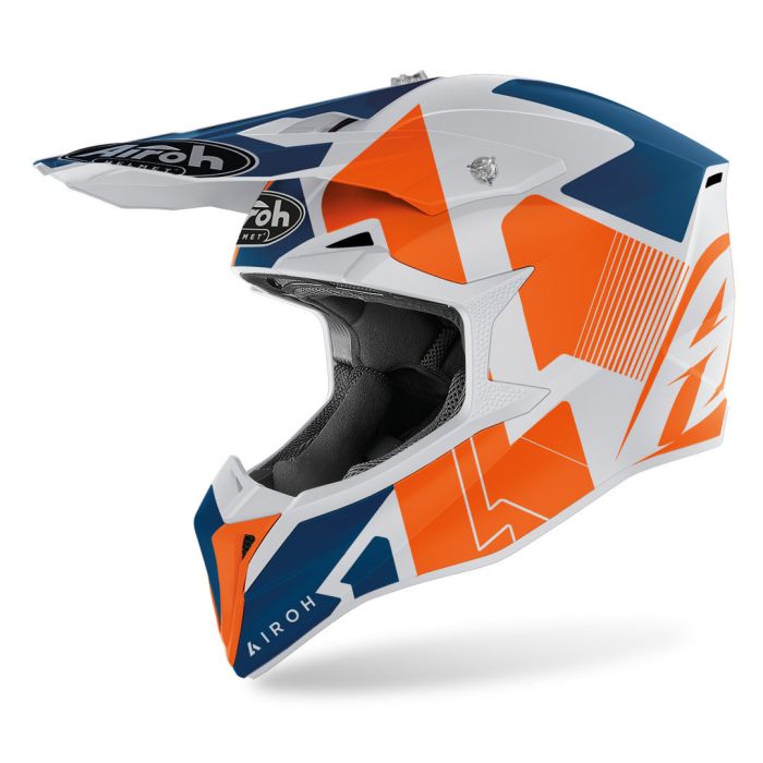 Airoh Helmet Wraap Raze orange matt