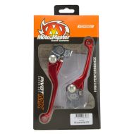 MMT MX Pivot Lever set - Forged Red: Honda CRF450R 2021->