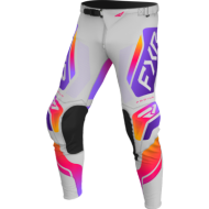 FXR Podium Relay MX Pant 26 Grey/Purple/Tang