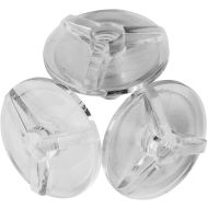 6D Visor Clear Screw Set - 3pcs (set)