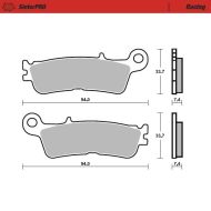 MMT Brake Pad Front YZ450F 20-.. YZ250F 21-..