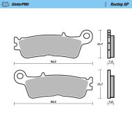 MMT Brake Pad FRONT YZ450F 20-.. YZ250F 21-.. Race