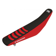 Blackbird Double Grip3 Seatcover CRF150R 07-.. - BK/RD