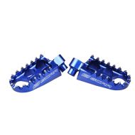 SCAR Footpegs 'Racing' YZ/YZF All -(excl YZ85) Blue colour