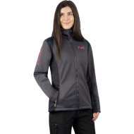 FXR Women Pulse Softshell Jacket 24 Asphalt/Razz