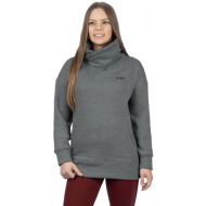 FXR Women Ember Po Sweater 24 Grey/Merlot