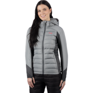 FXR Women Phoenix Quilted Hoodie 24 Grey/Charcoal