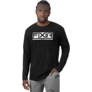 FXR M Podium Prem Longsleeve 24 Black/White