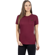 FXR Women Work Pocket Prem Boyfr Shirt 24 Merlot