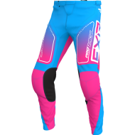 FXR Kids Clutch Mx Pant 24 Cyan/E-Pink