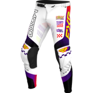 FXR Yth Podium MX Pant 26 White/Purple/Red