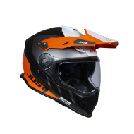 Just1 Helmet J-34 Pro Outerspace White/Fluo Orange/Black