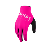 Shot Gloves Raw Pink