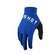 Shot Gloves Raw Royal Blue