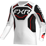 FXR Podium Relay MX Jersey 26 White/Black/Red