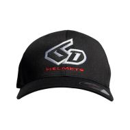 6D Flexfit 6D Helmets Logo Hat Black - L/XL