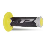 Progrip 788 Triple Density Grips - Grey/Black/Yellow