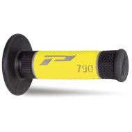 Progrip 790 Triple Density Grips - Grey/Yellow/Black 