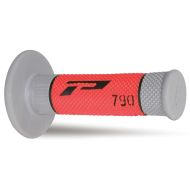 Progrip 790 Triple Density Grips - Black/Red/Grey