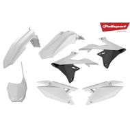 Polisport Compl. Plastic kit RMZ250 19-.. RMZ450 18-.. White