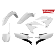 Polisport Plastic Kit YZ250F 19-.. YZ450F 18-.. White