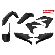 Polisport Plastic Kit YZ250F 19-.. YZ450F 18-.. Black