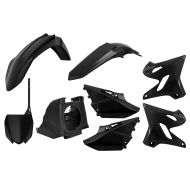 Polisport Rest. Plastic Kit (YZF Front) YZ125/250 02-..Black