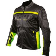 Shot Jacket Softshell Lite 3.0 Black/Neon Yellow