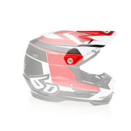 6D Helmet ATR-2 Visor Impact Red